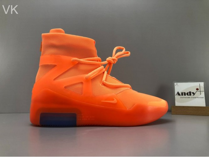 VK Version Nike Air Fear of God 1 Orange Pulse FOG